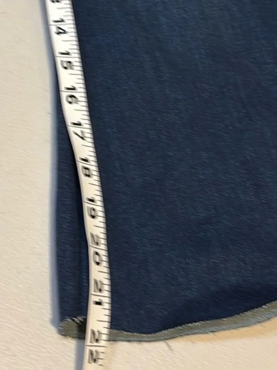 Jeans Free People Curvy High Rise Cropped Lace Up Dark Wash Stretch Waist Jeans - Picture 10 of 16